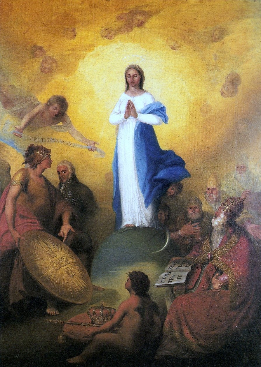 Our Lady of the Immaculate Conception by Manuel Dias de Oliveira