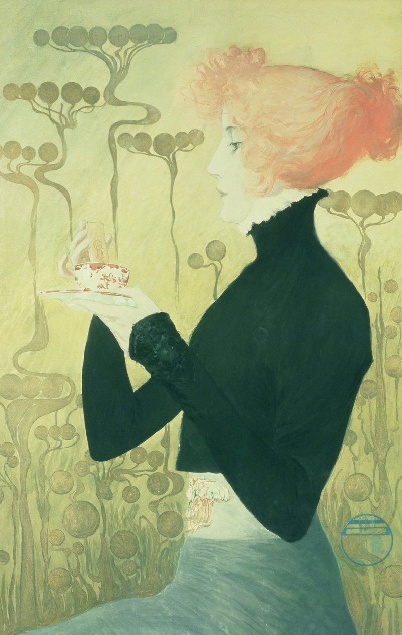 Portrait of Sarah Bernhardt by Manuel Orazi