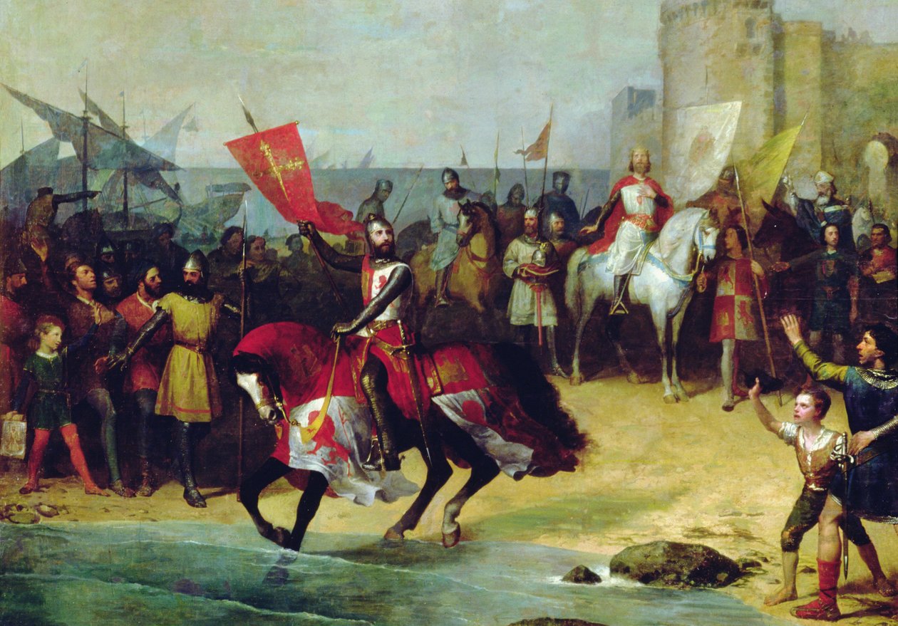 The Recapture of Cadiz in 1262 by Alfonso the Wise by Manuel Cabral y Aguado Bejarano