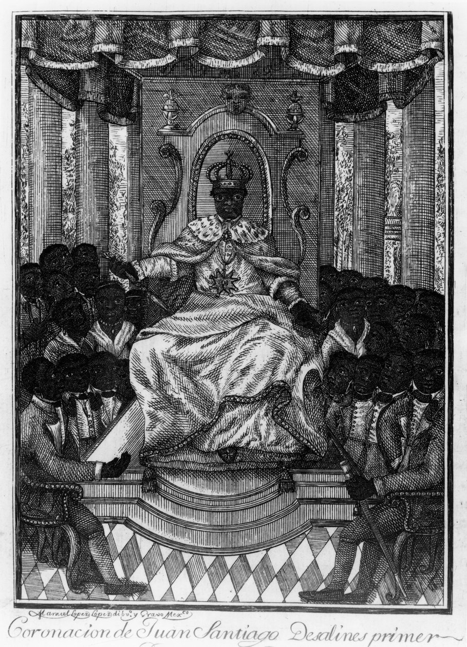 Jean-Jacques Dessalines, Emperor of Haiti, 1806 by Manuel Lopez