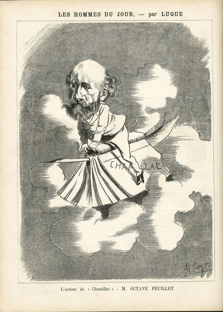 Illustration in La Caricature (1880) by Manuel Luque