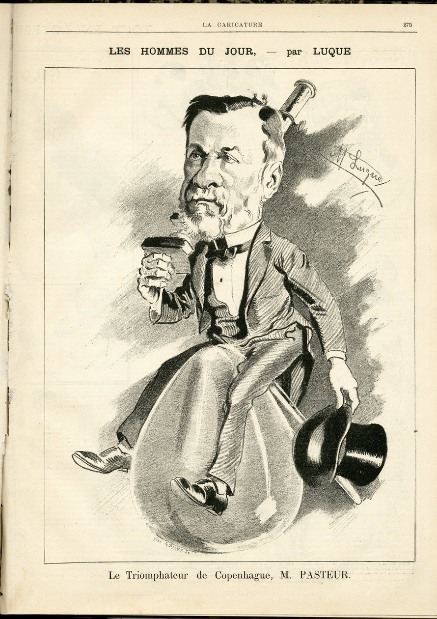 Illustration in La Caricature (1880) by Manuel Luque