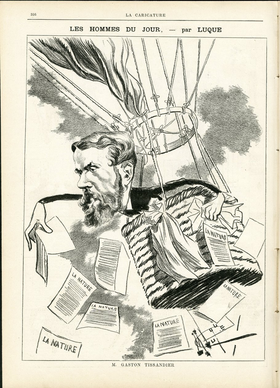 Illustration by Manuel Luque (1854-1919) in La Caricature (1880) by Manuel Luque