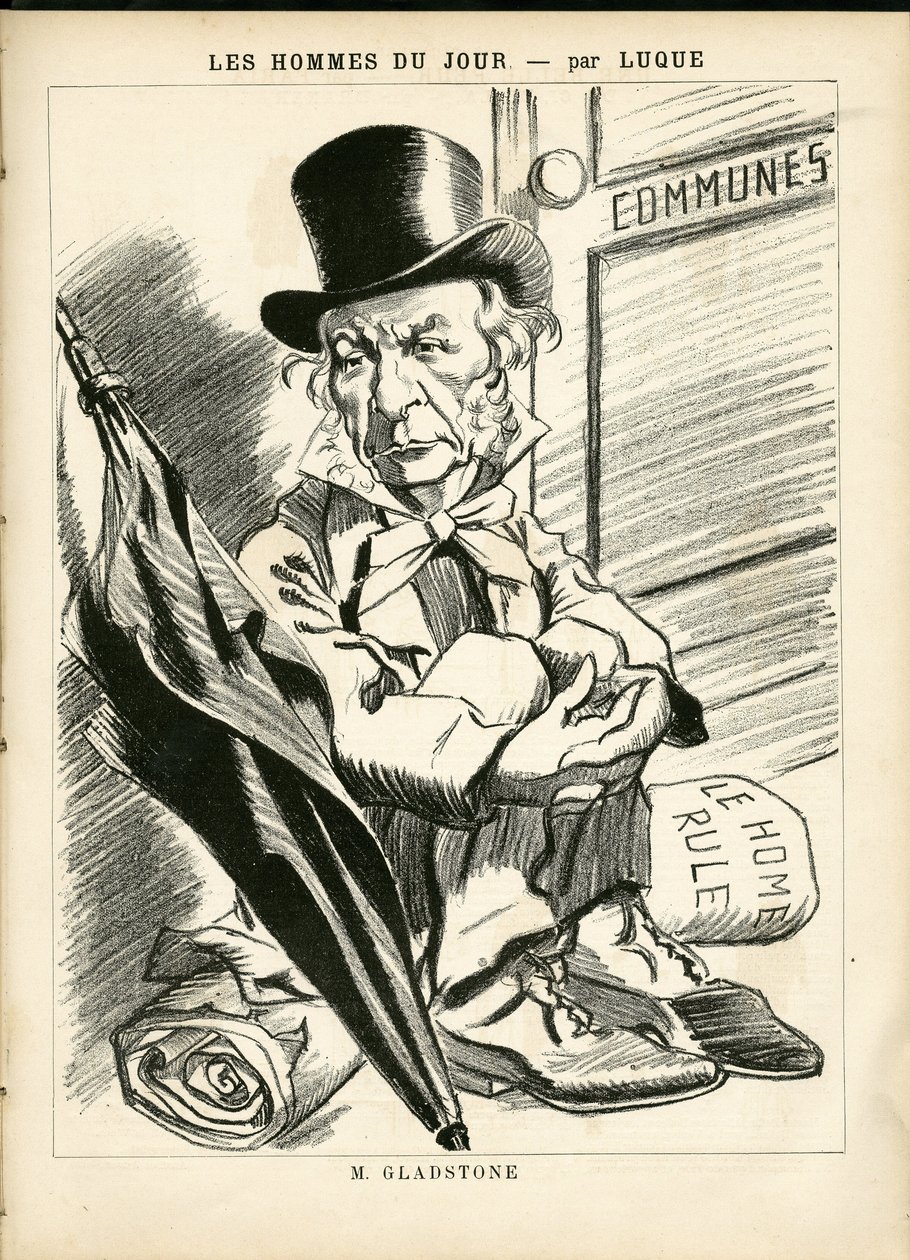 Illustration in La Caricature (1880) by Manuel Luque