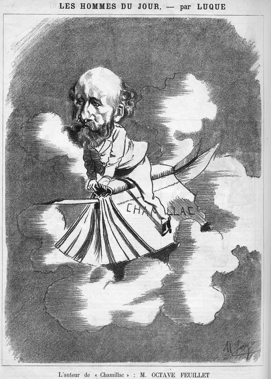 Octave Feuillet (1821-1890), French Writer by Manuel Luque