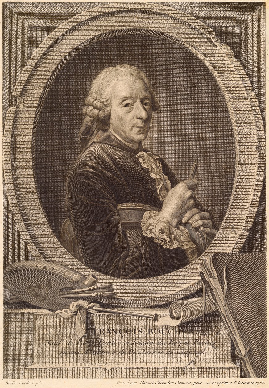 Francois Boucher by Manuel Salvador Carmona