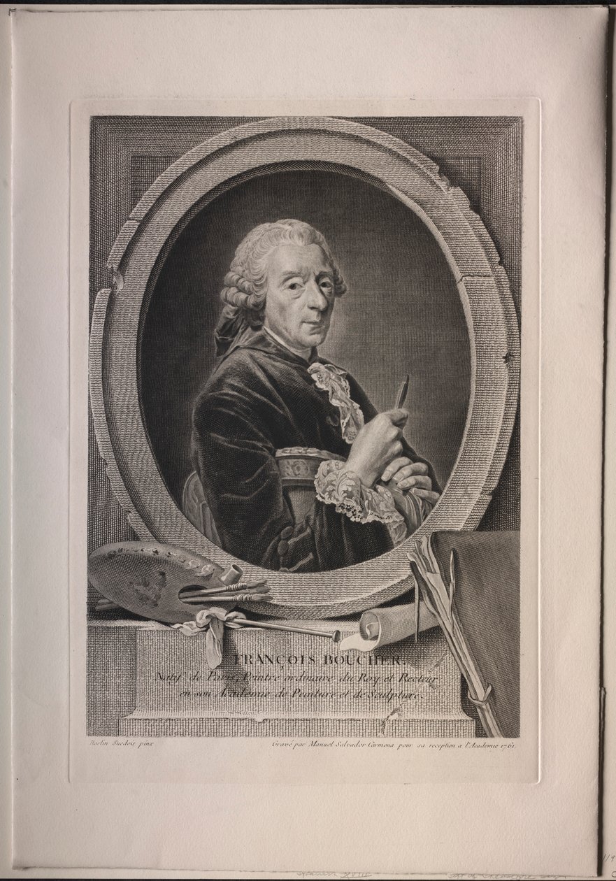 François Boucher by Manuel Salvador Carmona