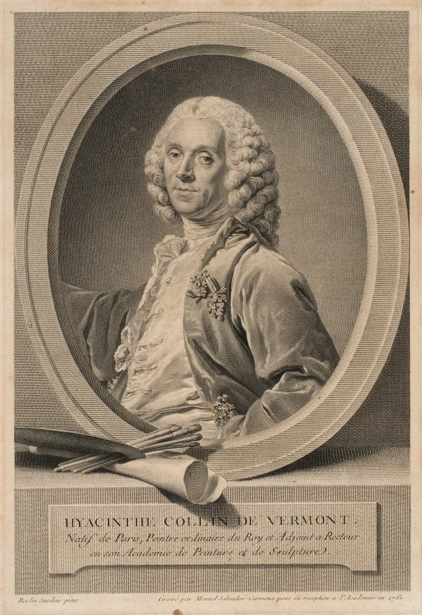 Hyacinthe Collin de Vermont, 1693-1761, Painter and Academician by Manuel Salvador Carmona