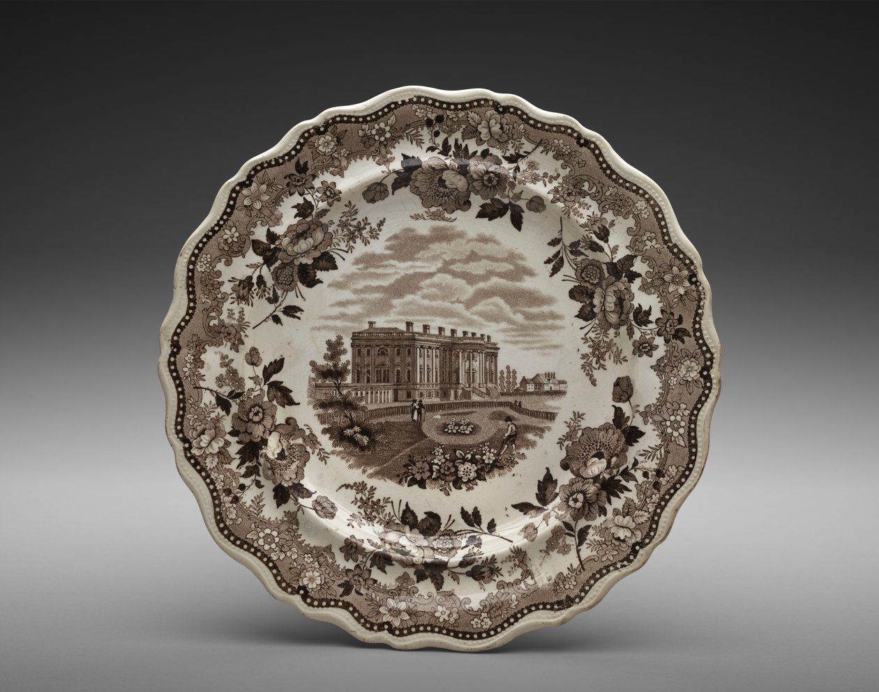 Plate by Manufacturer Job and John Jackson
