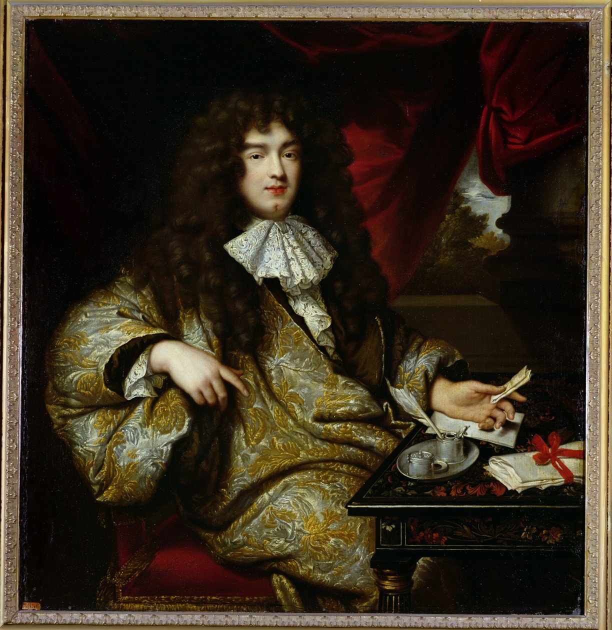 Jean-Baptiste Colbert (1651-90) Marquis de Seignelay, 1676 by Jean Marc Nattier