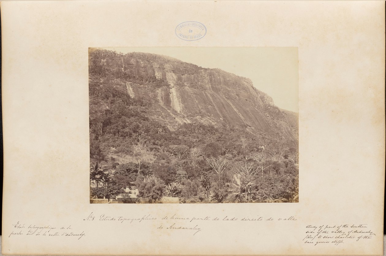 Topographic Study of a Part of the Right Side of the Andanahy Valley by Marc Ferrez