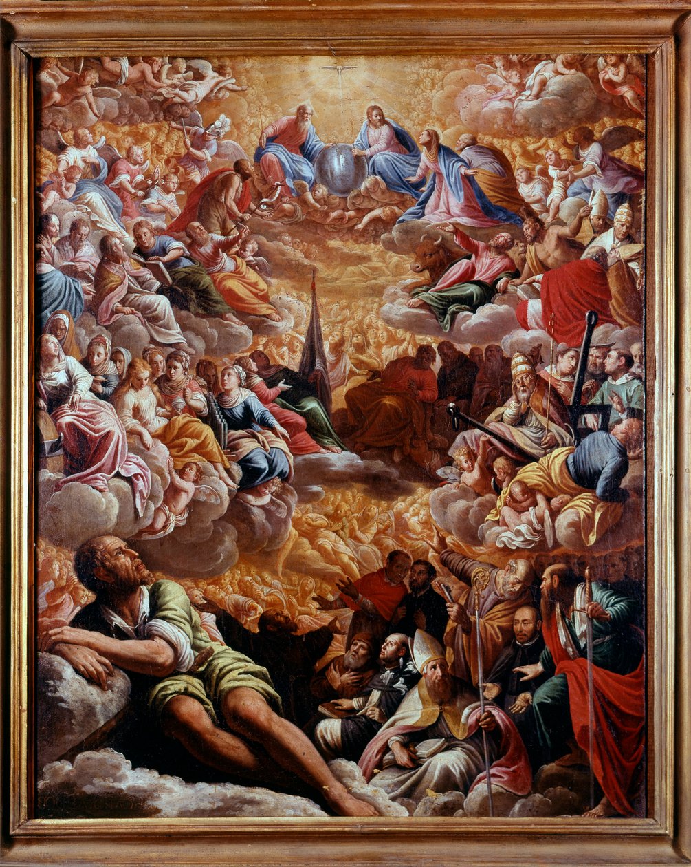 Paradise - Painting by Marcantonio Bassetti by Marcantonio Bassetti