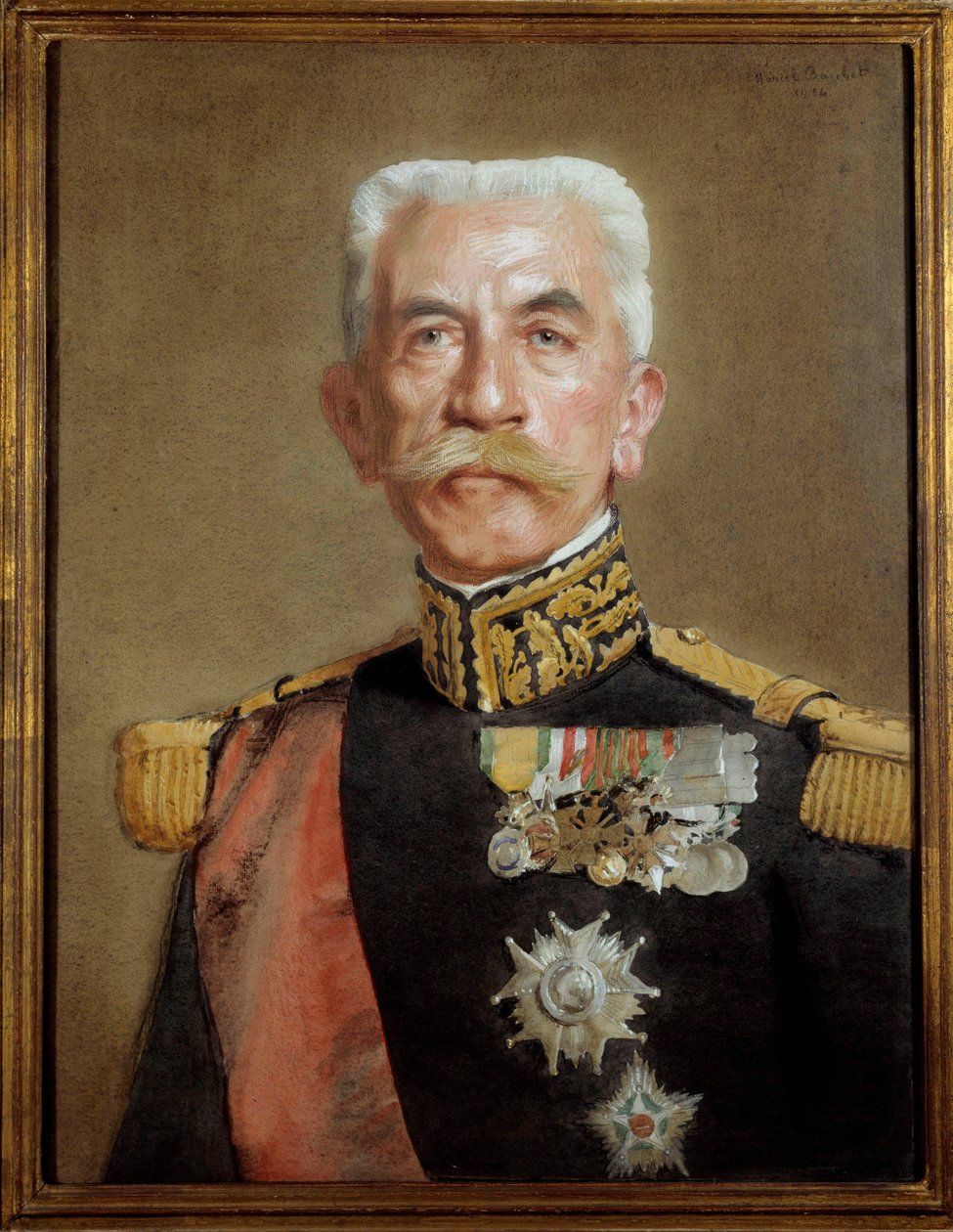 Portrait of Hubert Lyautey, Marechal de France by Marcel Andre Baschet