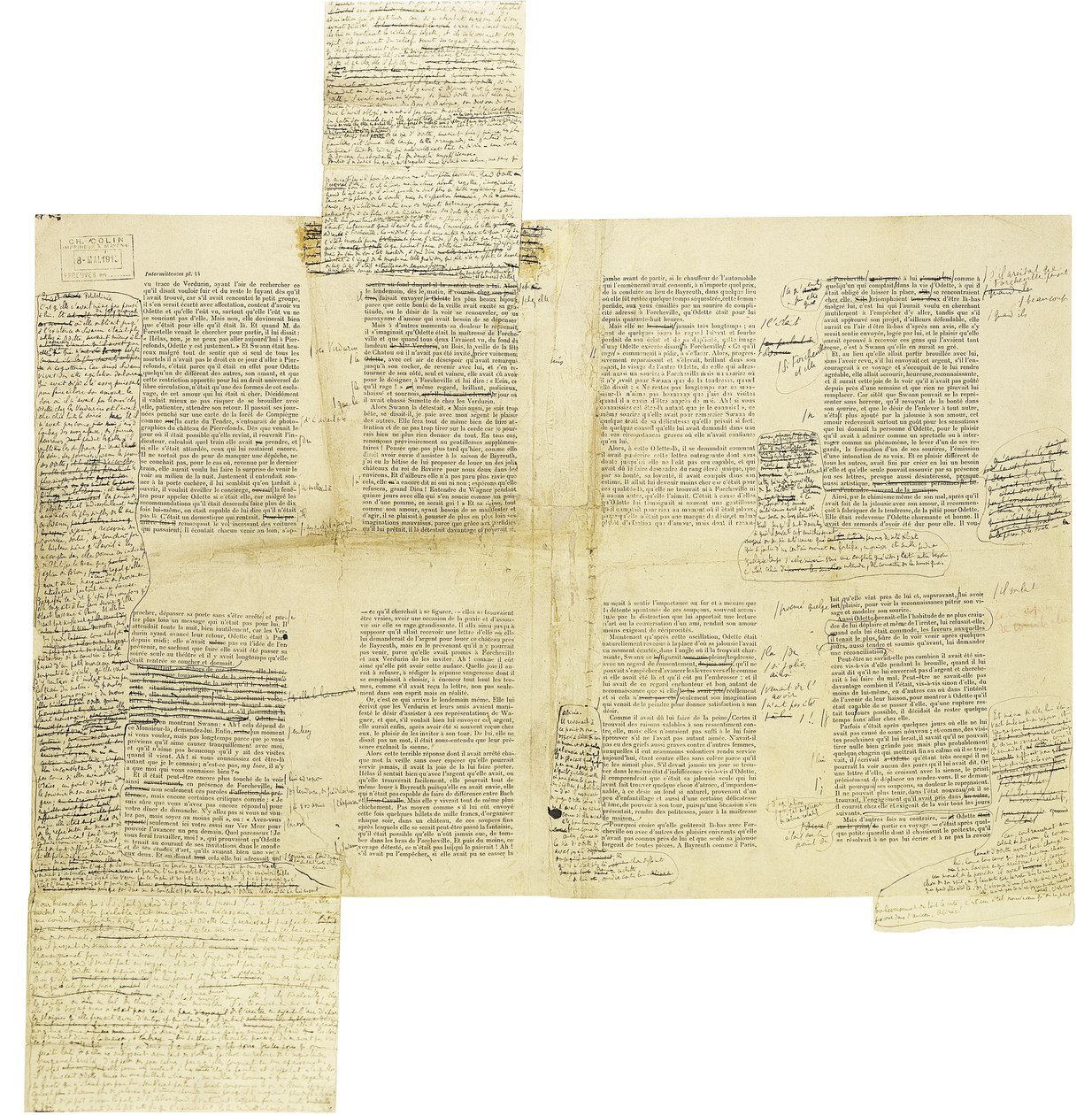 Rediscovered Corrected Galley Proofs of 