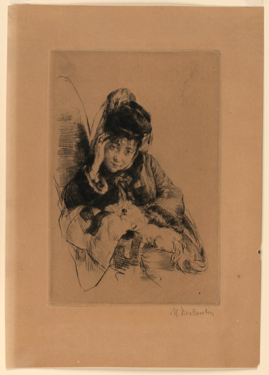 Madame Desboutin by Marcellin Desboutin