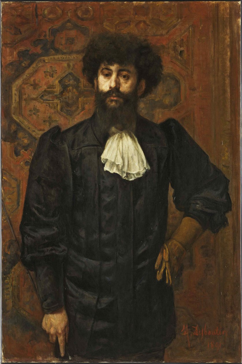 Le Sar Joséphin Peladan 1858-1918, 1891 by Marcellin Gilbert Desboutin