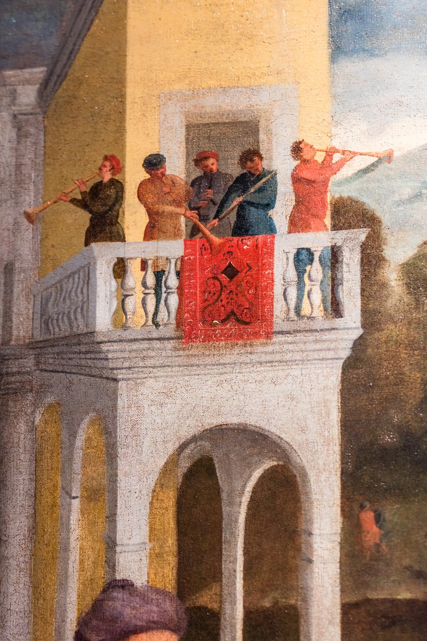 The Return of the Prodigal Son (detail) by Marcello Fogolino
