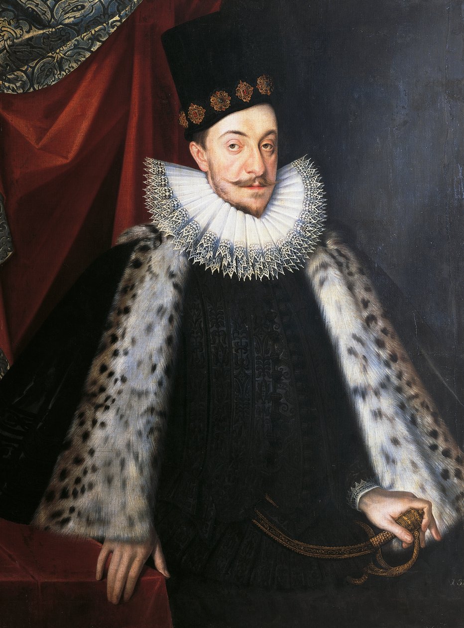 Portrait of Sigismund III Vasa, King of Sweden and Poland, by Martin Kober by Marcin Kober