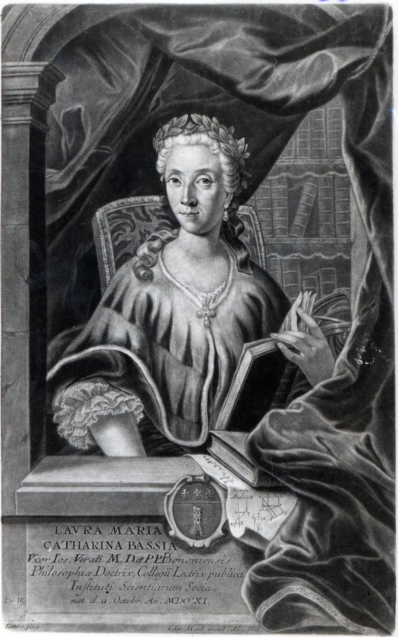 Laura Maria Caterina Bassi by Marco Alvise Pitteri
