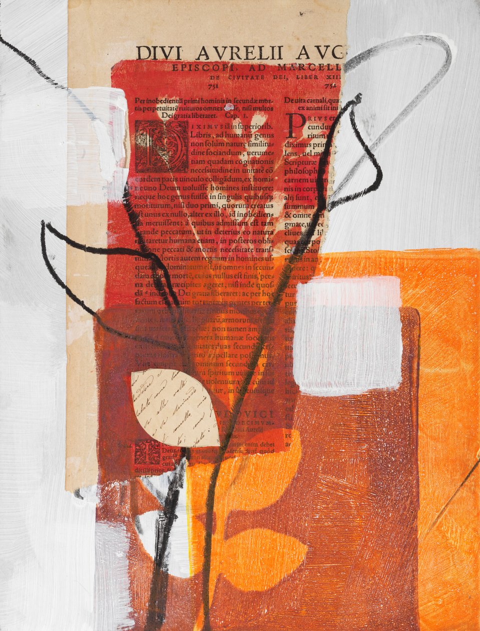 Collage with Calla by Marco Campedelli