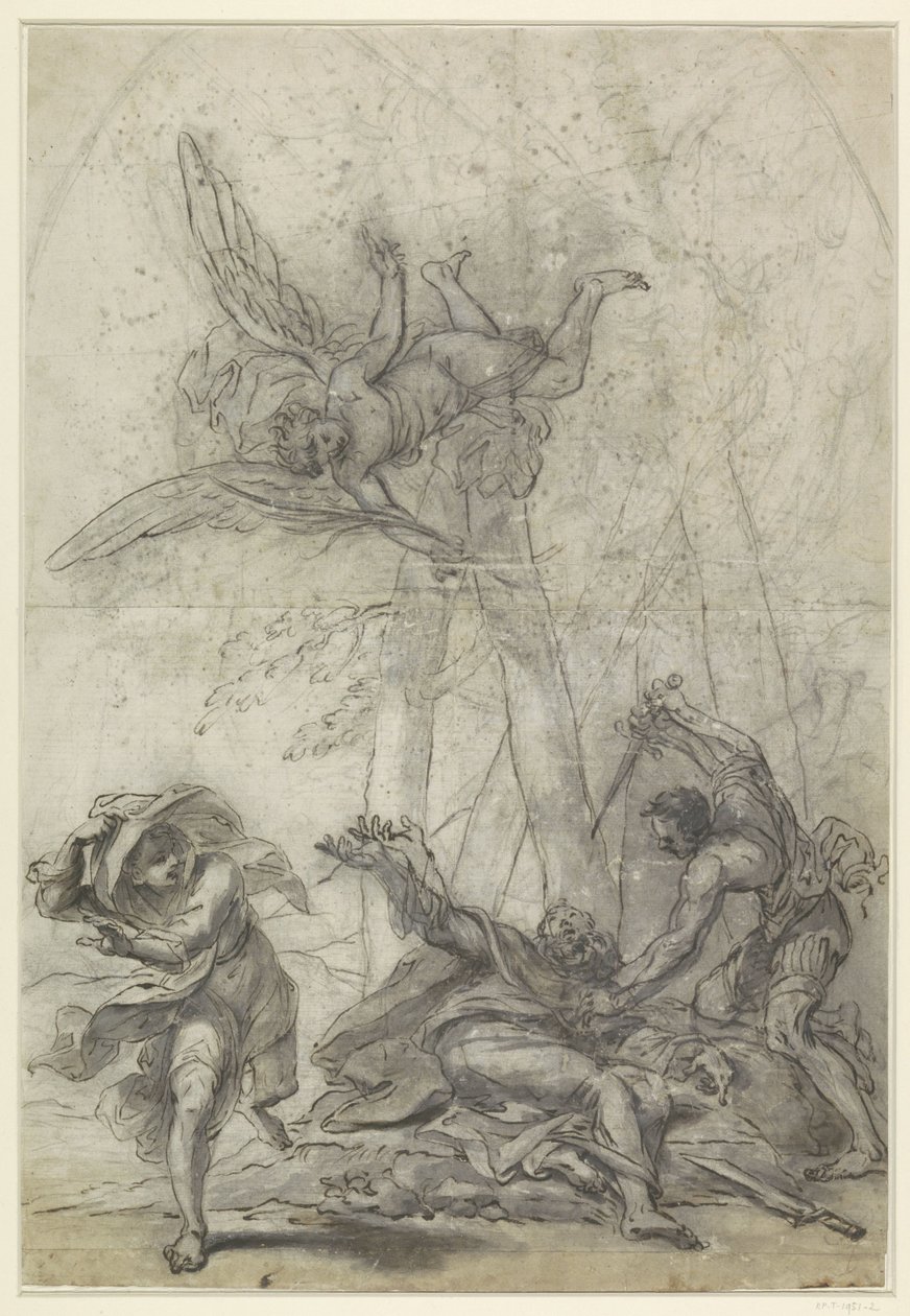 Martyrdom of Saint Peter Martyr by Marco Marcola (possibly)