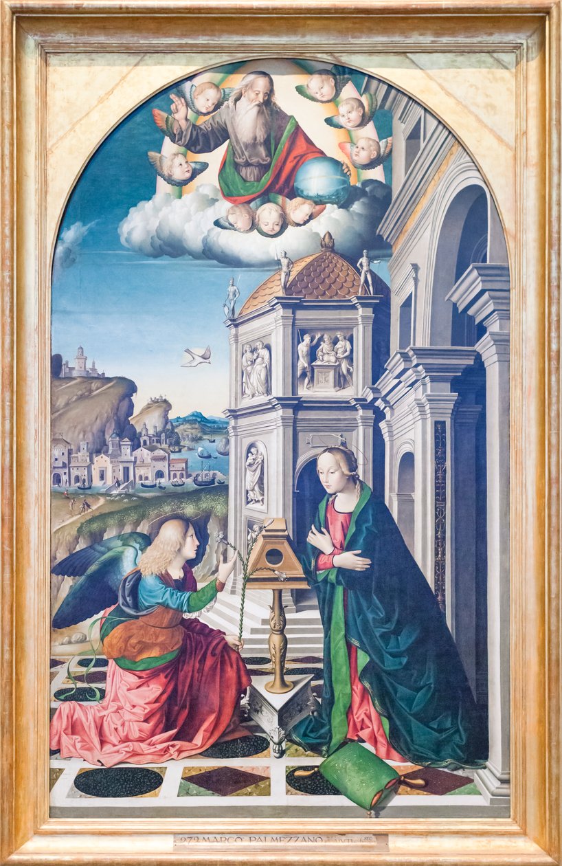 The Annunciation by Marco Palmezzano