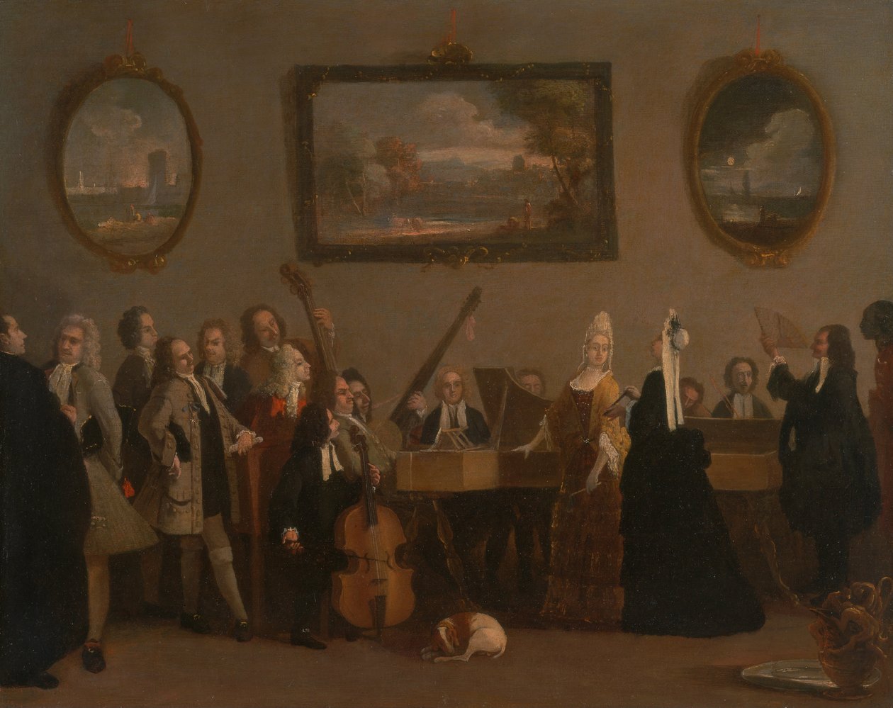 Rehearsal of an Opera by Marco Ricci