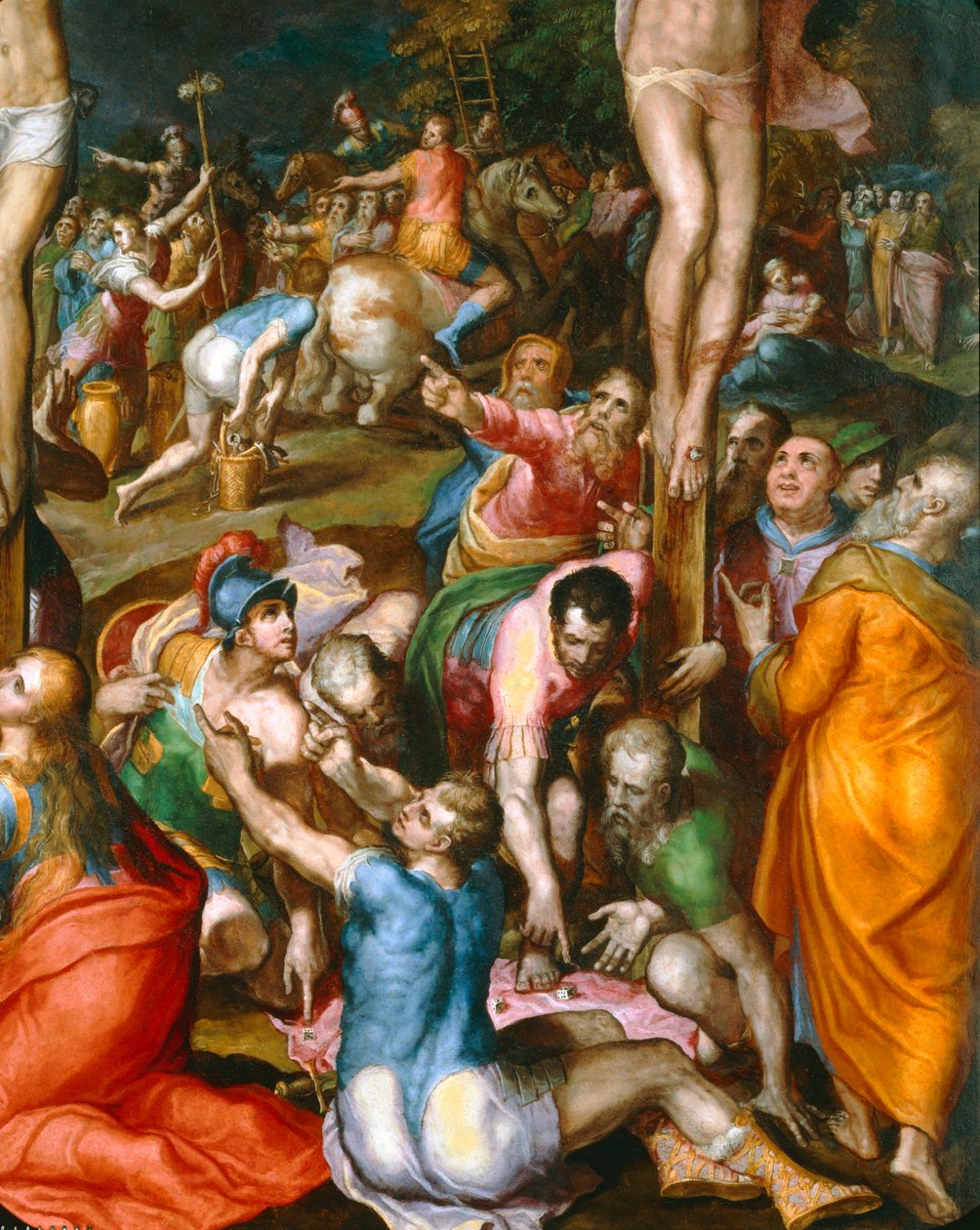 Crucifixion (detail) by Marco dal Pino