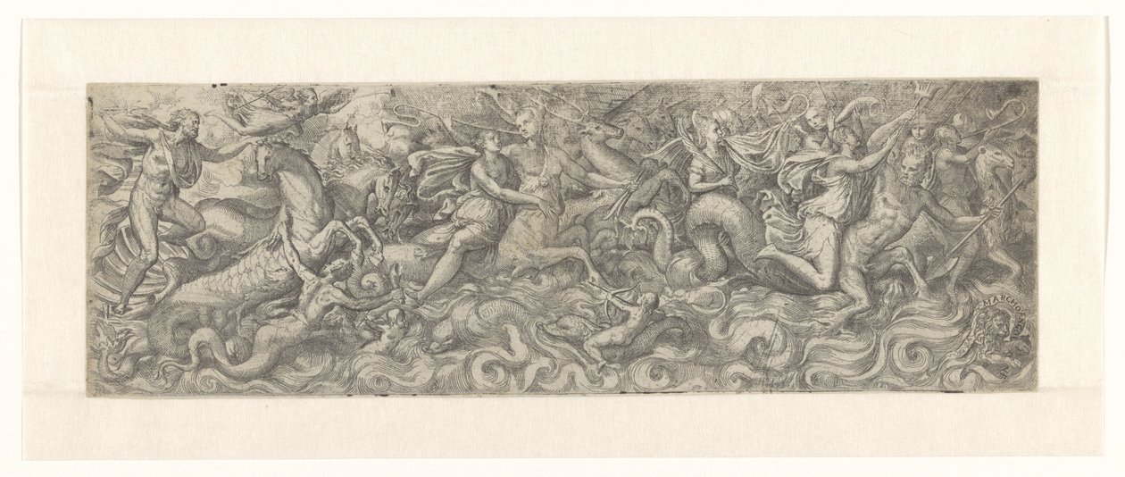 Triumph of Neptune by Marco dell