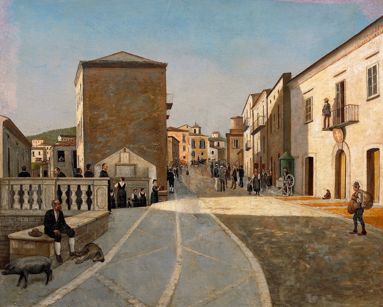 View of Casacalenda by Marco di Gregorio