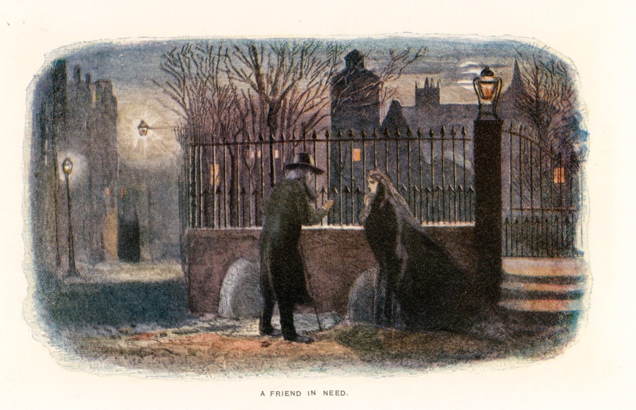 Illustration for Our Mutual Friend by Marcus (after) Stone
