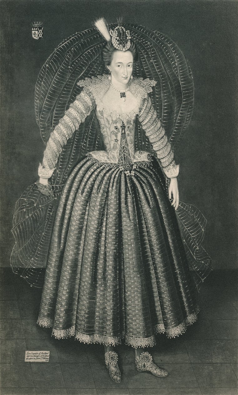 Lucy Harrington, Countess of Bedford by Marcus Garret Gheeraerts the Younger