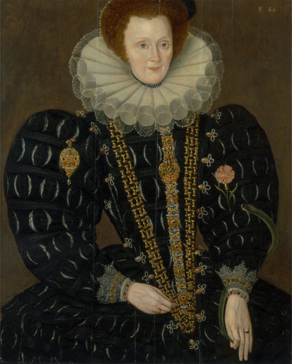 A Woman Called Lady Elizabeth Knightley by Marcus Gheeraerts the Younger