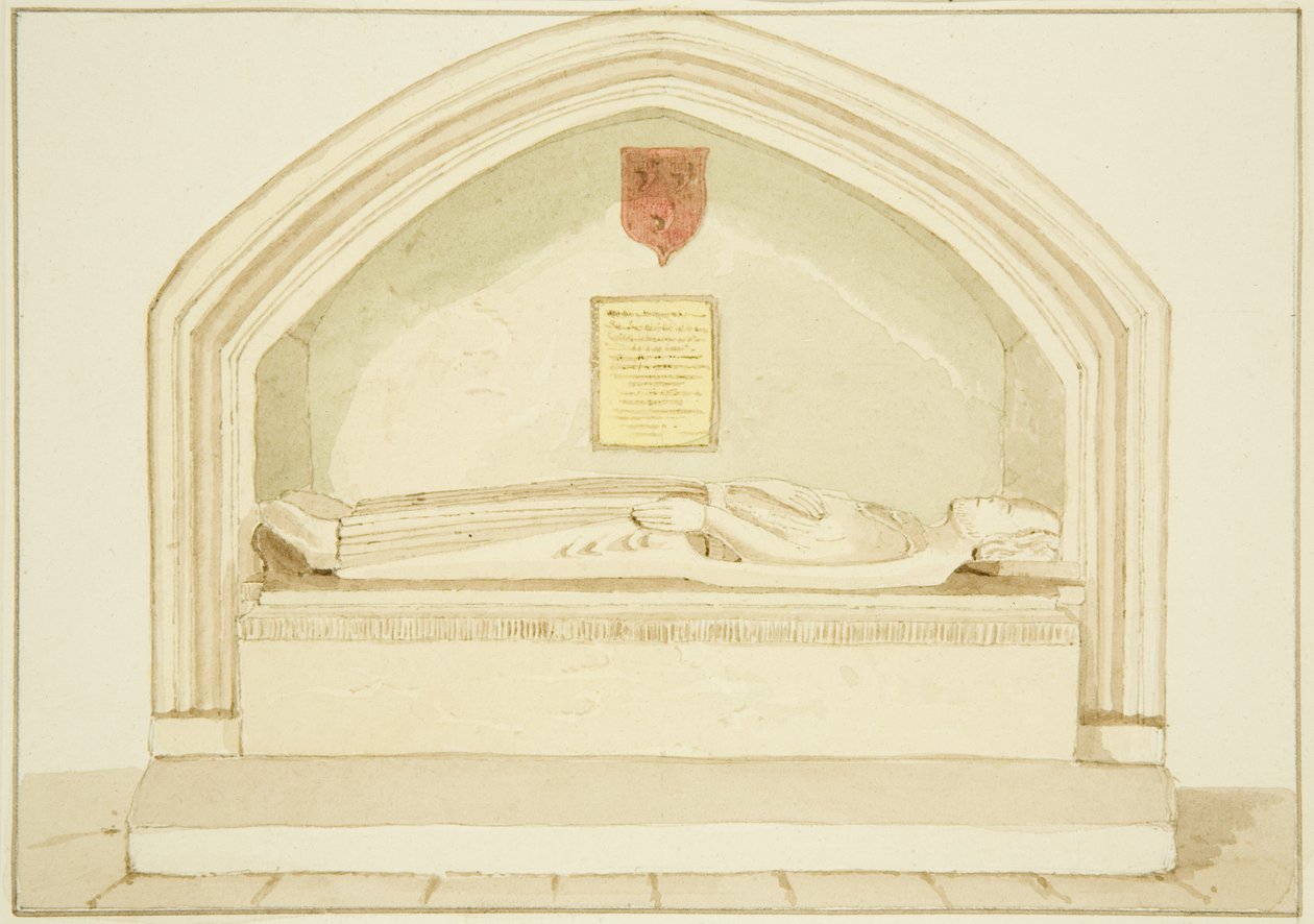 Monument of Robert, Earl of Gloucester, in South Aisle of St James