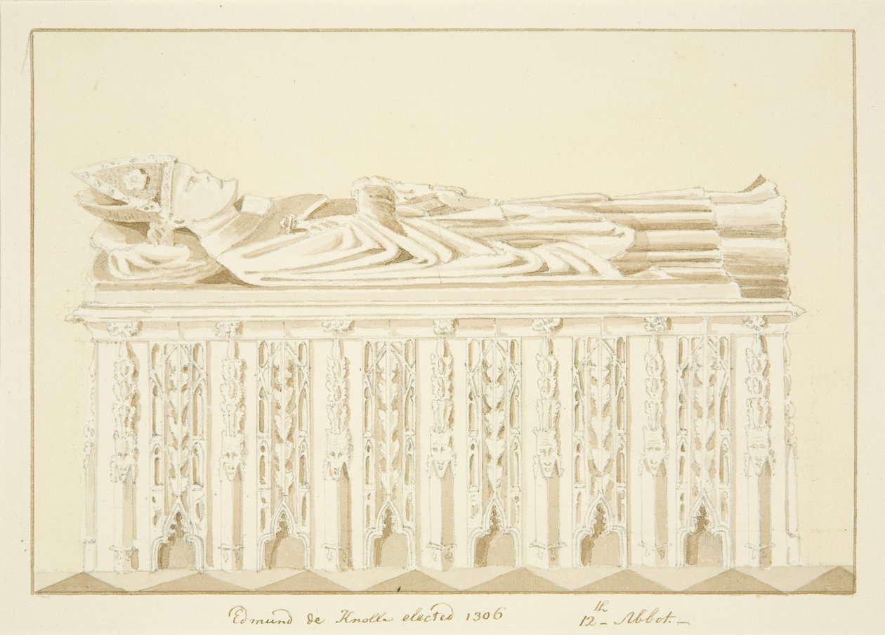 Tomb of Abbot Knowles, in Bristol Cathedral by Marcus H. Homes