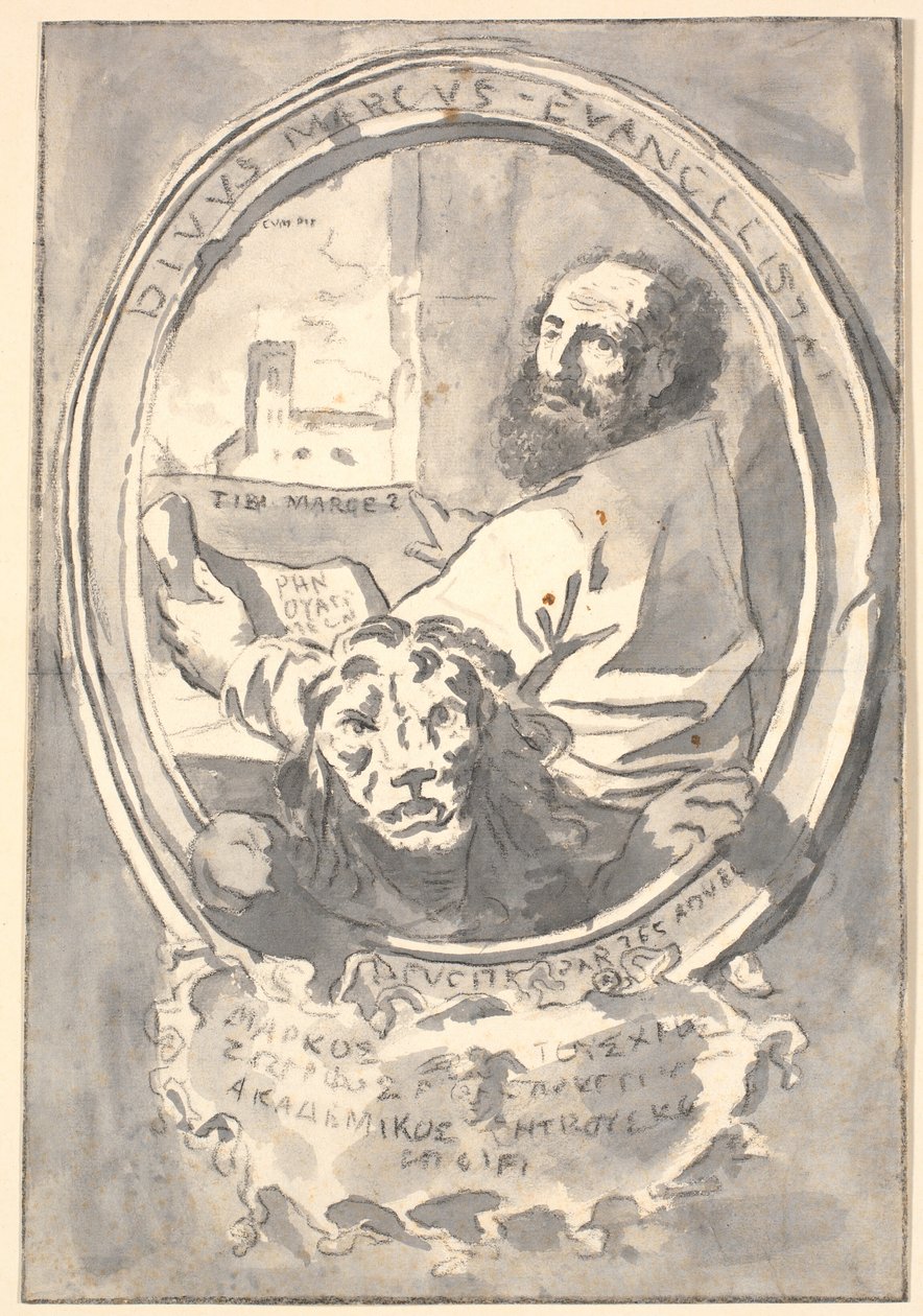 The Evangelist Mark by Marcus Tuscher
