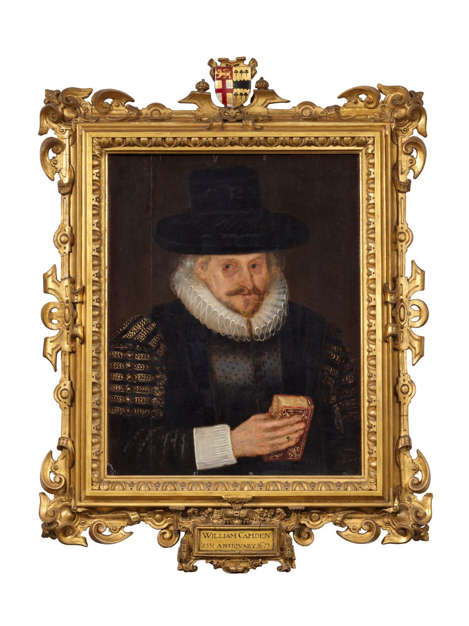 William Camden, Clarenceux King of Arms by Marcus the Younger (circle of) Gheeraerts