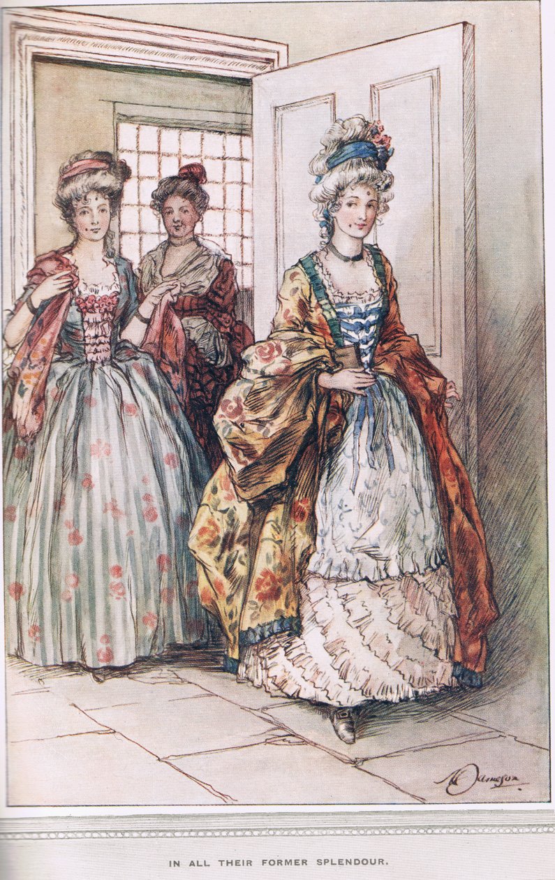 In All Their Former Splendour, Illustration from 