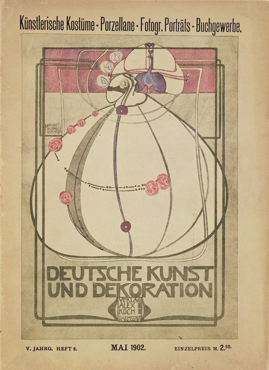 Deutsche Kunst und Dekoration by Margaret MacDonald Mackintosh