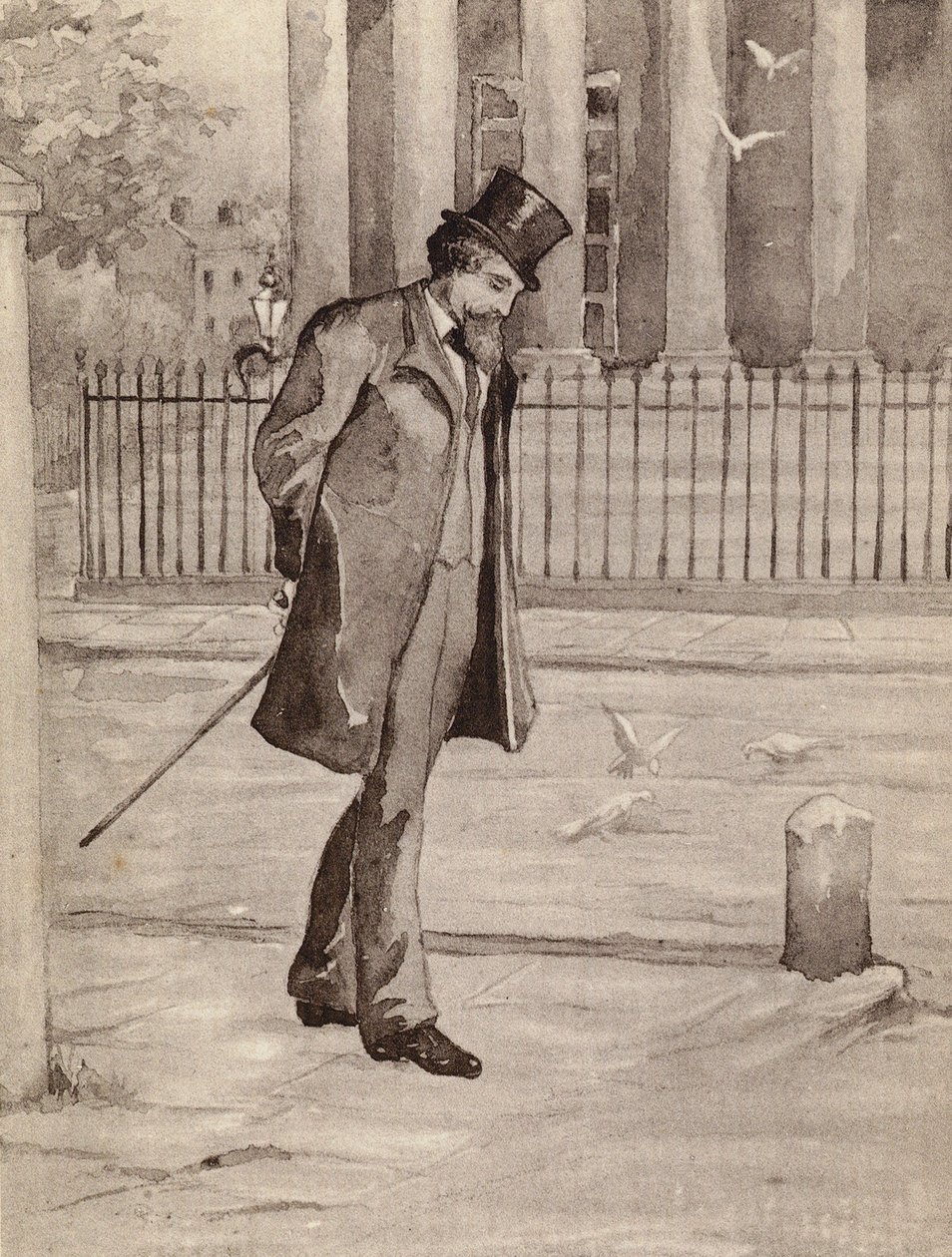 Charles Dickens, English writer by Margaret Baillie Saunders