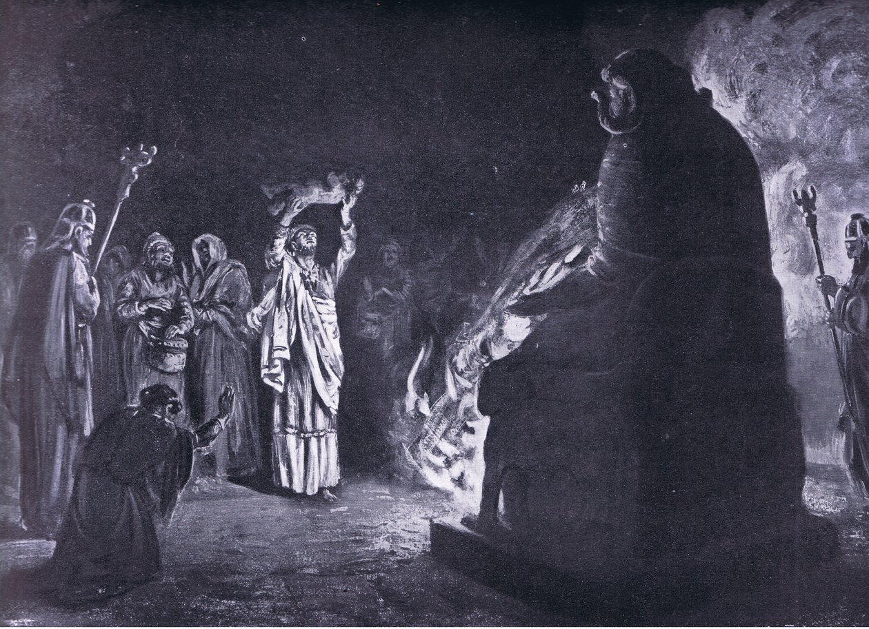 A Phoenician Sacrifice to Moloch by Margaret Dovaston