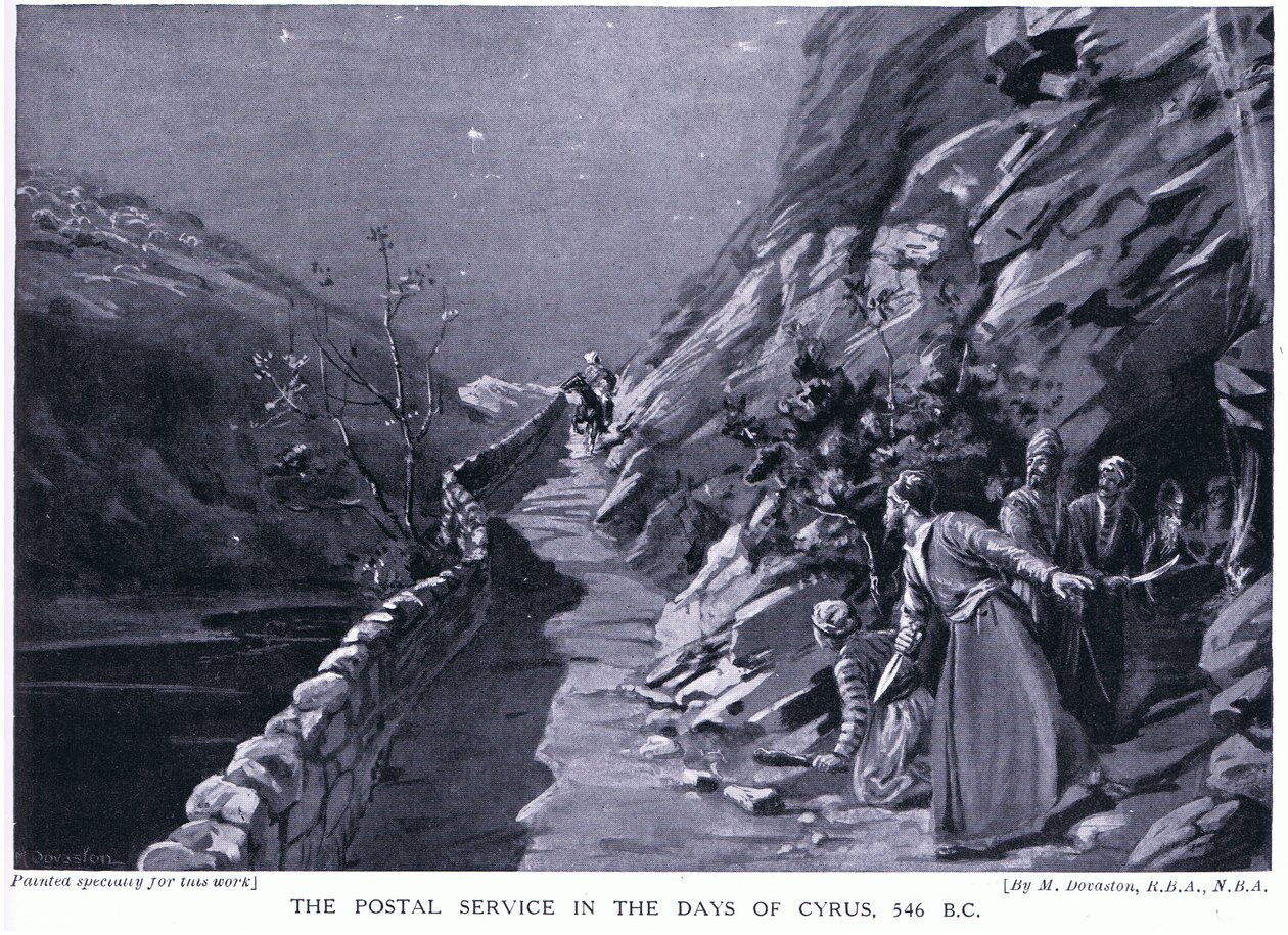 The Postal Service in the Days of Cyrus 546 BC by Margaret Dovaston
