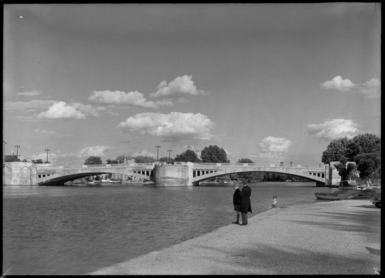 View of the bridge from the west by Margaret Florence Harker