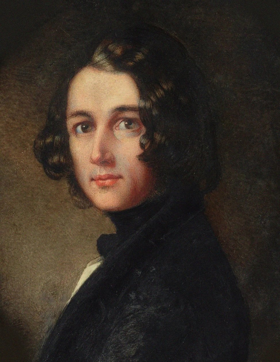 Portrait of Charles Dickens (detail) by Margaret Gillies