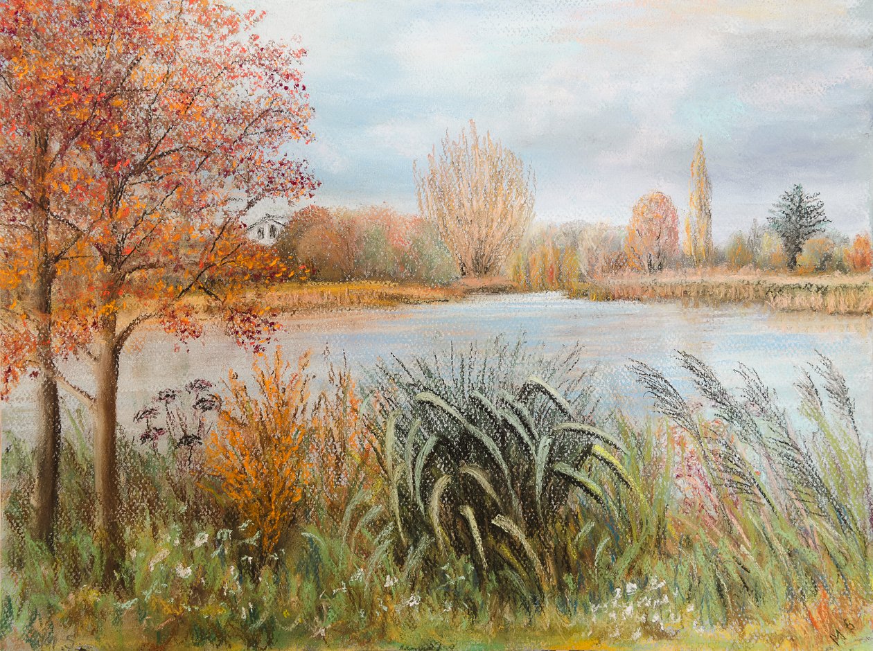 River Thames near Windsor by Margo Starkey