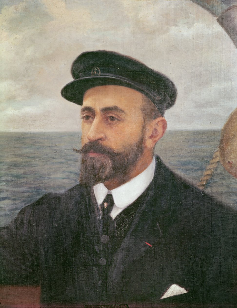 Portrait of Jean Charcot by his wife by Marguerite (20th century) Clery Charcot