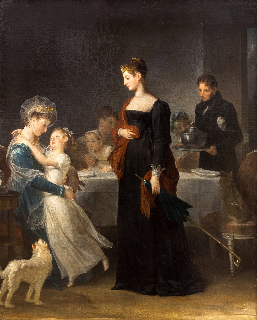 The Visit by Marguerite Gerard