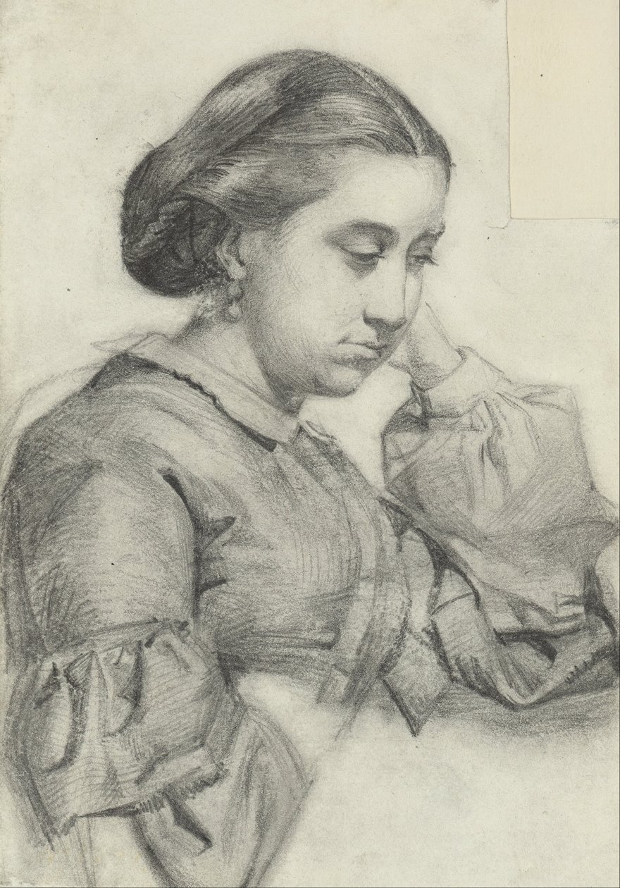 Bust of a Young Lady by Marià Fortuny
