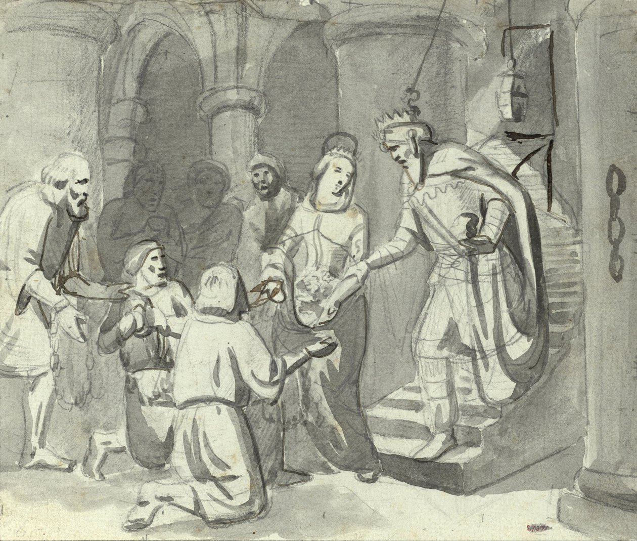 The Miracle of the Flowers of Saint Casilda by Marià Fortuny