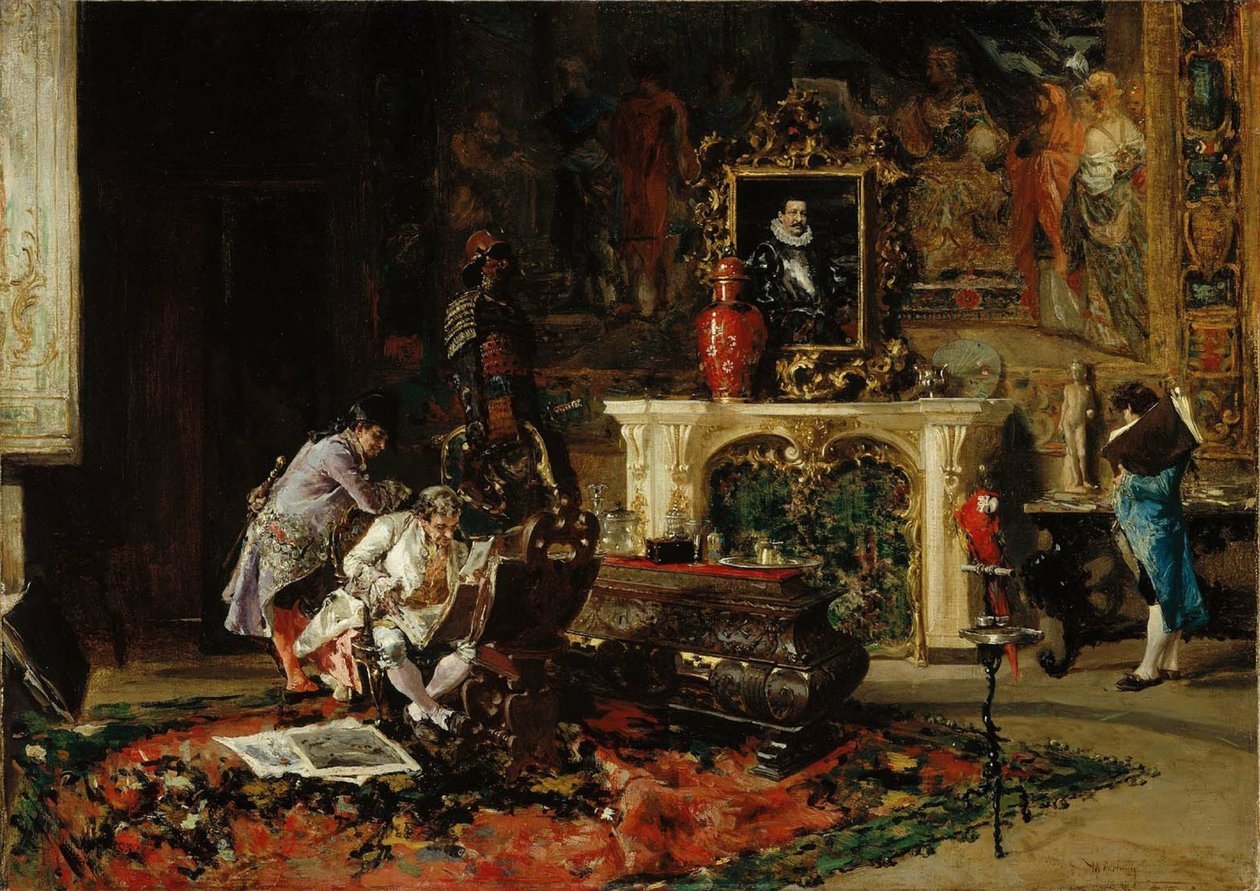 Antiquaries by Marià Fortuny Marsal